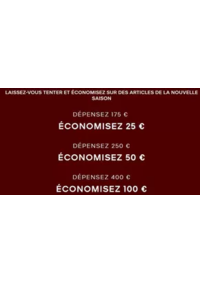 Prospectus Michael Kors Serris : Dépensez au minimum 175 € et obtenez 25 € de réduction