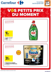 Prospectus Carrefour Drive GUIGNES : VOS PETITS PRIX DU MOMENT