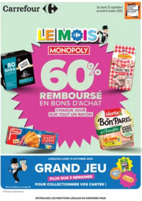 Prospectus Carrefour Drive MORANGIS : LE MOIS MONOPOLY !