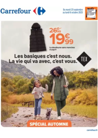 Prospectus Carrefour Drive SAINT AMAND MONTROND : SPÉCIAL AUTOMNE