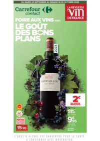 Prospectus Carrefour Drive SAINT AMAND MONTROND : FOIRE AUX VINS AUTOMNE