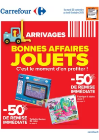 Prospectus Carrefour Drive LIVRY GARGAN : BONNES AFFAIRES JOUETS