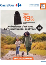 Prospectus Carrefour : SPÉCIAL AUTOMNE