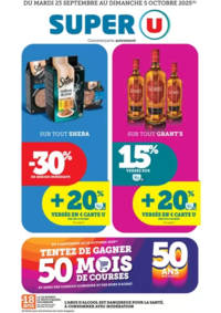 Prospectus Super U PARIS - AV. CLICHY : Spécial entretien