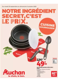 Prospectus Auchan NOYON : Notre ingrédient secret c'est le prix