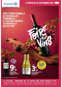Prospectus E.Leclerc BLOIS : FOIRE AUX VINS - MIXTE