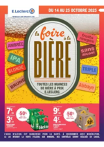 Prospectus E.Leclerc : FOIRE A LA BIERE - MIXTE