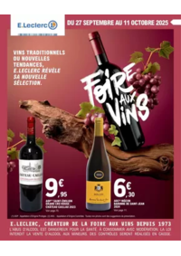 Prospectus E.Leclerc MONTCEAU LES MINES : FOIRE AUX VINS - MIXTE