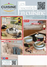 Prospectus Cuisine plaisir BAGNOLS SUR CEZE : Les essentiels en cuisine 2025