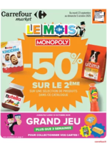 Prospectus Carrefour Market : LE MOIS MONOPOLY
