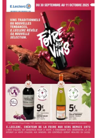 Prospectus E.Leclerc PROVINS : FOIRE AUX VINS - MIXTE