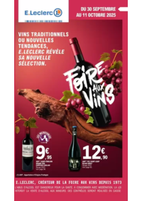 Prospectus E.Leclerc ORTHEZ : FOIRE AUX VINS - MIXTE