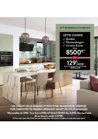Prospectus Cuisine plus Caen - Mondeville : Financez votre cuisine à un taux préférentiel de 4,90%* TAEG fixe grâce à notre partenaire privilégi