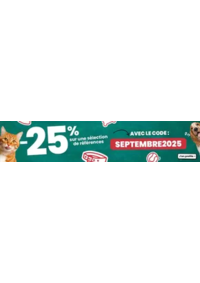 Prospectus Animalis Bourges : -25 % sur une sélection de références