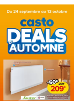 Prospectus  : Un automne au chaud avec Castorama