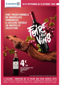 Prospectus E.Leclerc Crèvecoeur Le Grand : FOIRE AUX VINS - MIXTE