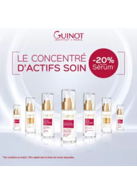 Prospectus Guinot EPERNAY : Offre exclusive sur votre Sérum
