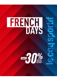 Prospectus Le Coq Sportif Strasbourg : French days