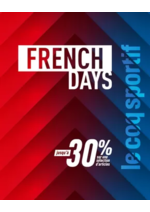 Prospectus Le Coq Sportif : French days