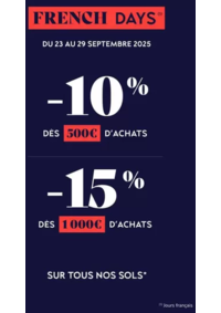 Prospectus Saint Maclou Montpellier (Perols) : French days