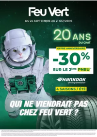 Prospectus Feu Vert Ségny : Offre Anniversaire