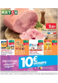 Prospectus Supermarchés Match Douai Warenghien : C'EST TOUS LES JOURS LE MARCHÉ