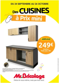 Prospectus Mr Bricolage Pamiers : Des CUISINES à Prix mini
