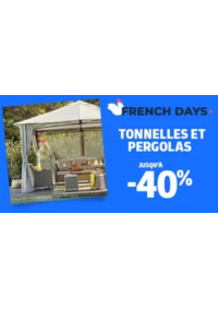 Prospectus Jardiland SAINT-AUBIN-SUR-SCIE : Sélection French Days - Abris de jardin
