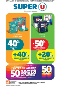Prospectus Super U THAON LES VOSGES : Quinzaine Commerçante