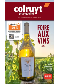 Prospectus Colruyt PORT-SUR-SAONE : FOIRE AUX VINS JURA