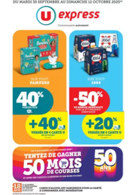 Prospectus U Express DOURDAN : Quinzaine Commerçante