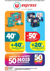 Prospectus U Express PLEUBIAN : Quinzaine Commerçante
