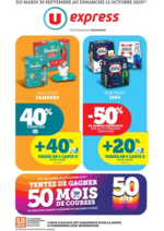 Prospectus U Express : Quinzaine Commerçante