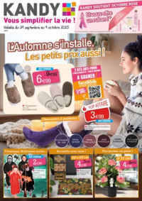 Prospectus KANDY LE CATEAU : L'automne s'installe, les petits prix aussi !