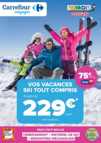 Prospectus Carrefour Drive PUISEUX PONTOISE : SKI À PRIX ANNIVERSAIRE