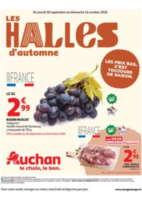 Prospectus Auchan FACHES THUMESNIL : LES HALLES d'automne