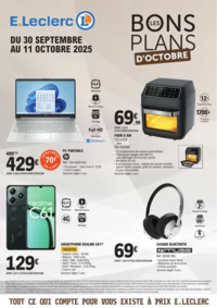 Prospectus E.Leclerc HAZEBROUCK : BONS PLANS OCTOBRE