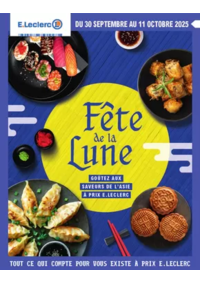 Prospectus E.Leclerc ARCONNAY : FETE ASIATIQUE DE LA LUNE - DIGITALE - MIXTE