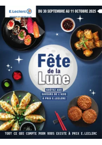 Prospectus E.Leclerc SAINT AMAND LES EAUX : FETE ASIATIQUE DE LA LUNE - DIGITALE - MIXTE
