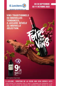 Prospectus E.Leclerc TULLE : FOIRE AUX VINS - MIXTE