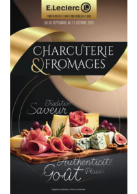 Prospectus E.Leclerc PINEUILH : FOIRE AUX FROMAGES & CHARCUTERIE
