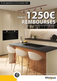 Prospectus Boulanger La Roche sur Yon : OFFRE Whirlpool: jusqu'à 200€ remboursés !