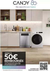 Prospectus Copra ARNAY LE DUC : Candy vous rembourse jusqu'à 50€