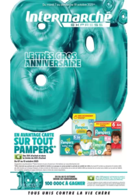 Prospectus Intermarché Express Paris 9 - Rue bleue : TF ANNIVERSAIRE 4 + CAHIER REGION