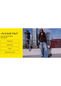 Prospectus Marks & spencer Paris : –15 % SUR TOUT Pour une durée limitée uniquement