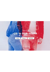 Prospectus Levi's Store V2 : French days -25% sur tout