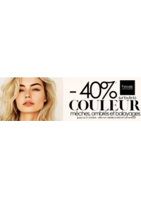 Prospectus Passage Bleu CHALON S SAONE : -40% sur toute la COULEUR mèches, ombrés et balayages
