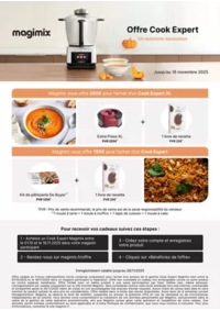 Prospectus Boulanger Wittenhiem : Offre MAGIMIX: jusqu'à 250€ de cadeaux offerts !