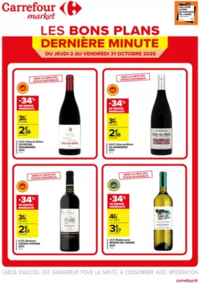 Prospectus Carrefour Drive BALLANCOURT : LES BONS PLANS VINS A SAISIR DANS VOTRE MARKET