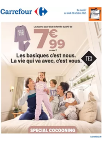 Prospectus Carrefour Drive Manom 1 route de Mondorff : TEXTILE COCOONING
